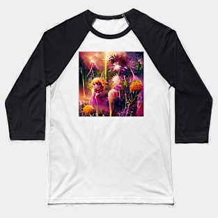 Dandelions Baseball T-Shirt